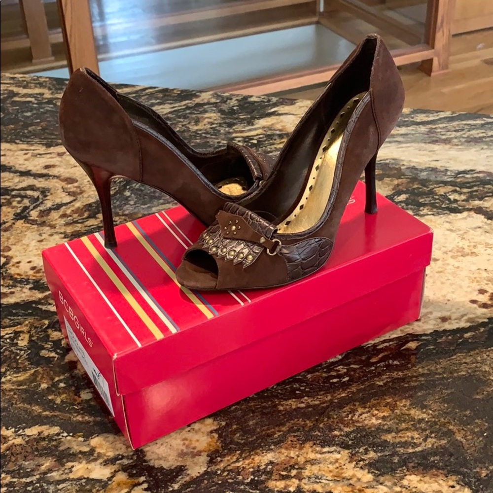BCBGirls Climb Suede Pump